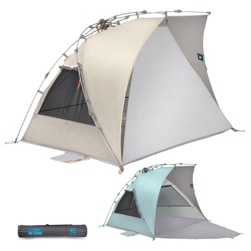 5201866003906 - TERRA NATION Strandmuschel Reka Kohu Plus Automatik Sekunden Zelt UPF50 Recycelt Farbe Blue