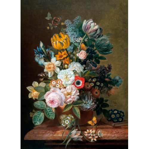 5011583394306 - Leinwandbild ART FOR THE HOME Stillleben Blumen bunt (farbe bild(er) bunt) B70cm H60cm Bilder Stillleben mit Blumen 100 x 70 cm