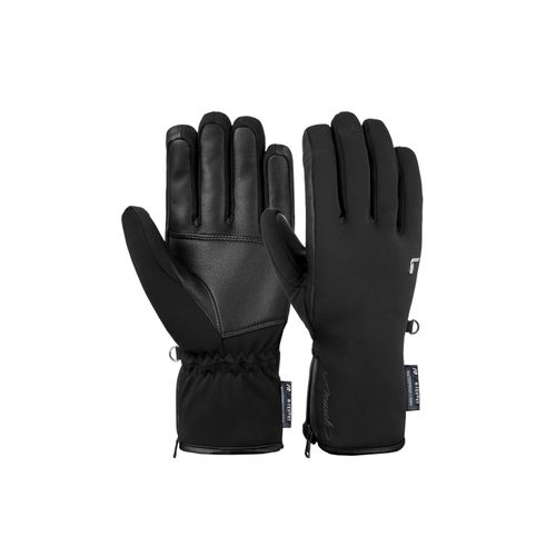 4060485447260 - Skihandschuhe REUSCH TIFFANY R-TEX XT Damen Gr 75 schwarz 88% Polyamid 8% Ziegenleder 4% Elasthan mehrfarbig Handschuhe mit innovativer Insert-Membran