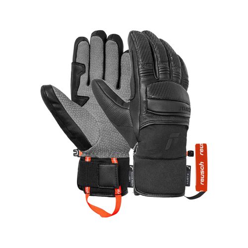 4060485611692 - Skihandschuhe REUSCH Alpine Master Damen Gr 105 schwarz 50% Ziegenleder 45% Polyester 5% Polyurethan unifarben Handschuhe mit winddichter und atmungsaktiver Funktion