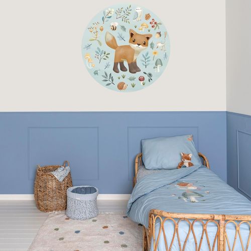 5011583669336 - Wandtattoo LITTLE DUTCH Wandsticker XL Forest Friends (100x100cm) mehrfarbig 1 H100cm PVC Wandtattoos