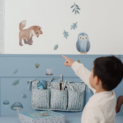 5011583669220 - Wandtattoo LITTLE DUTCH Wandsticker Set Forest Friends A4 (3x St) bunt (mehrfarbig) H30cm PVC Wandtattoos 3x A4-Format