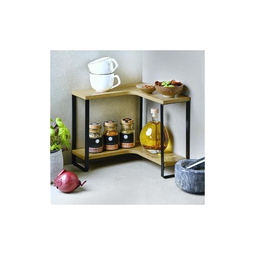 4000270278327 - Eckregal KESPER Eck- Küchenregal MDF braun B30cm H28cm T30cm FSC-zertifizierter Holzwerkstoff Regale 4000270278327 - Eckregal KESPER Eck- Küchenregal MDF braun B30cm H28cm T30cm FSC-zertifizierter Holzwerkstoff Regale