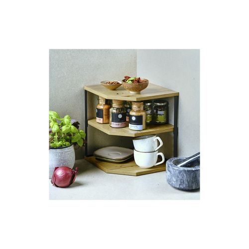 4000270278334 - Eckregal KESPER Eck-Küchenregal Spanplatte FSC braun B26cm H28cm T26cm Spanplatte Regale 4000270278334 - Eckregal KESPER Eck-Küchenregal Spanplatte FSC braun B26cm H28cm T26cm Spanplatte Regale