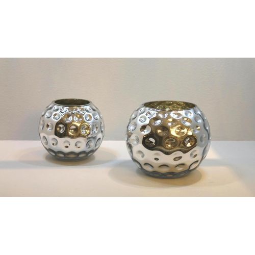 4032584769888 - Vase SILVER GOLFBALL