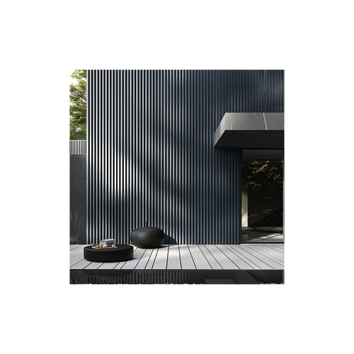 4058166292513 - WPC Fassadenverkleidung DUVAR - Hellgrau 10m²