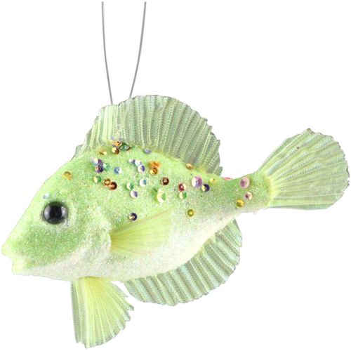 4056422132177 - Dekofigur AM DESIGN Styropor-Fisch grün B10cm H4cm Styropor Dekofiguren in Handarbeit gefertigt