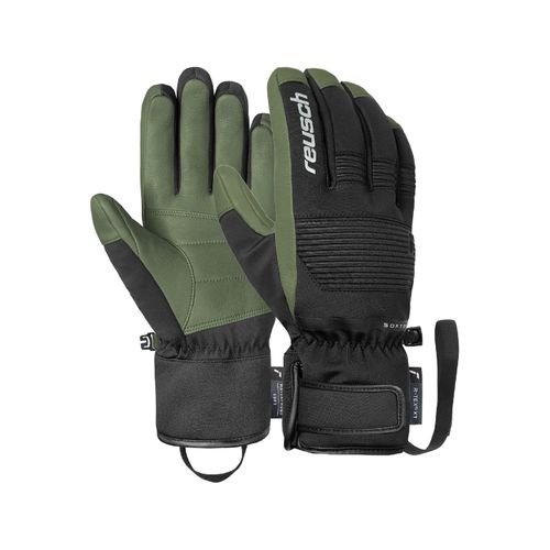 4060485587867 - Skihandschuhe REUSCH Andy R-TEX XT Damen Gr 105 olivgrün 46% Polyester 25% Polyamid 25% Ziegenleder 4% Elasthan unifarben Klassisch Handschuhe sehr warmwasserdichtatmungsaktiv