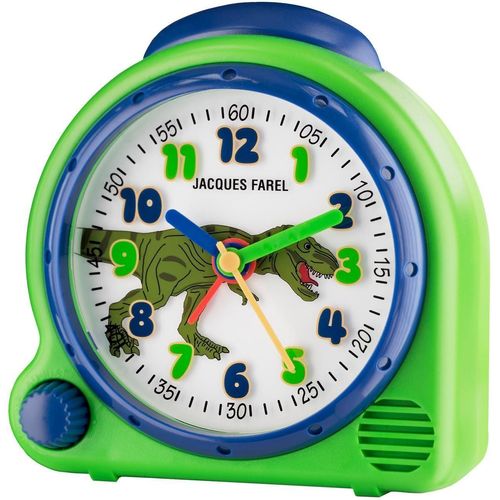 4893135020403 - Kinderwecker Happy Sound Dinosaurier AVC 13DINO Quarzwecker Lernwecker mit Dinosauriermotiv ideal auch als Geschenk grün 4893135020403 - Kinderwecker Happy Sound Dinosaurier AVC 13DINO Quarzwecker Lernwecker mit Dinosauriermotiv ideal auch als Geschenk grün