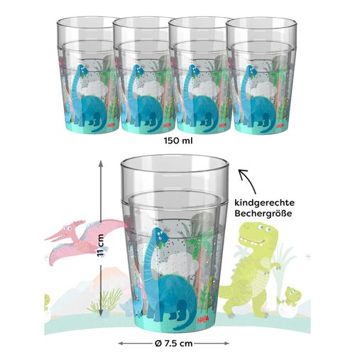 4010168288604 - Unisex Becher Glitzerbecher 4er Pack