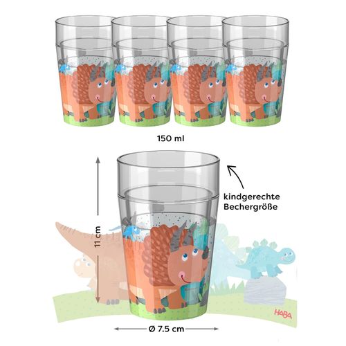 4010168288611 - Unisex Becher Glitzerbecher 4er Pack