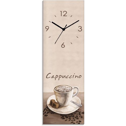 4062144286296 - Wanduhr ARTLAND Cappuccino - Kaffee Wanduhren Gr B H T 20 cm x 60 cm x 18 cm Funkuhr beige (natur) Wanduhren wahlweise mit Quarz- oder Funhuhrwerk lautlos ohne Tickgeräusche 4062144286296 - Wanduhr ARTLAND Cappuccino - Kaffee Wanduhren Gr B H T 20 cm x 60 cm x 18 cm Funkuhr beige (natur) Wanduhren wahlweise mit Quarz- oder Funhuhrwerk lautlos ohne Tickgeräusche