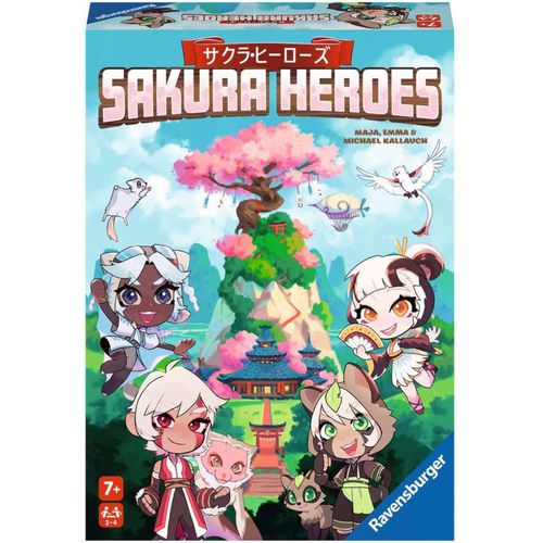 4005556209576 - Kallauch Michael Ravensburger 20957 Sakura Heroes - Würfelspiel mit ganz viel Action für 2-4 Spieler ab 7 Jahren 4005556209576 - Kallauch Michael Ravensburger 20957 Sakura Heroes - Würfelspiel mit ganz viel Action für 2-4 Spieler ab 7 Jahren
