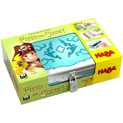 4010168244556 - HABA Find the code! Pirateninsel (Kinderspiel)