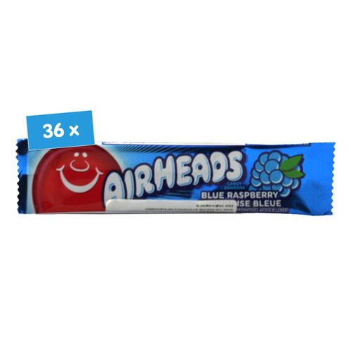 0073390001131 - Air Heads Blue Raspberry 156 g 36er Pack 0073390001131 - Air Heads Blue Raspberry 156 g 36er Pack