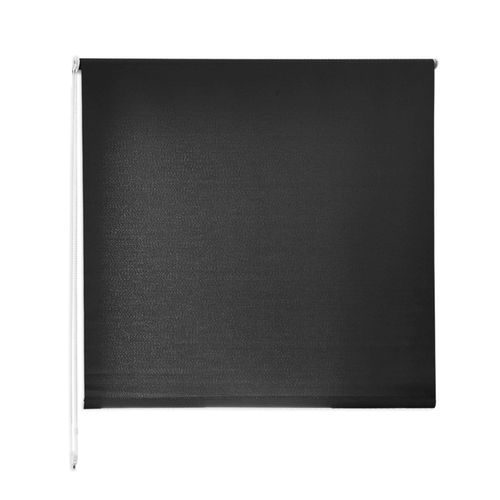 4251041630510 - Floordirekt - Verdunklungsrollo mit Thermobeschichtung Mini Blackout Thermo 80 x 230 cm Schwarz - Schwarz