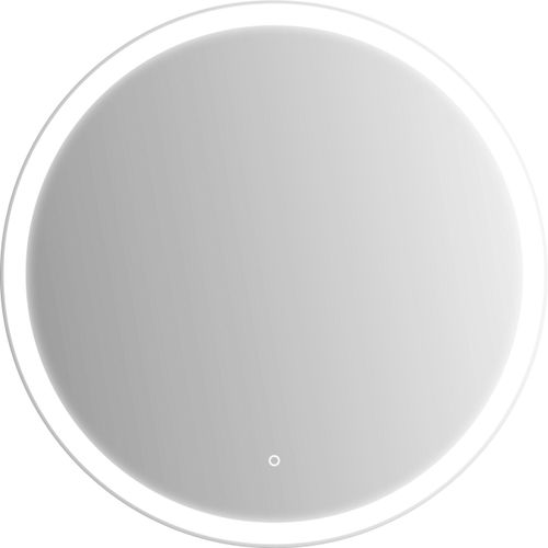 4002177575691 - LED-Lichtspiegel JOKEY Sevilla silber (silberfarben) Spiegel T 34cm Ø 75cm Spiegelglas in verschiedenen Größen erhältlich T34cm