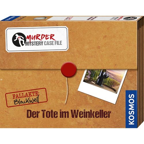 4002051682163 - Murder Mystery Case File Der Tote im Weinkeller Geschicklichkeitsspiel 4002051682163 KOSMOS
