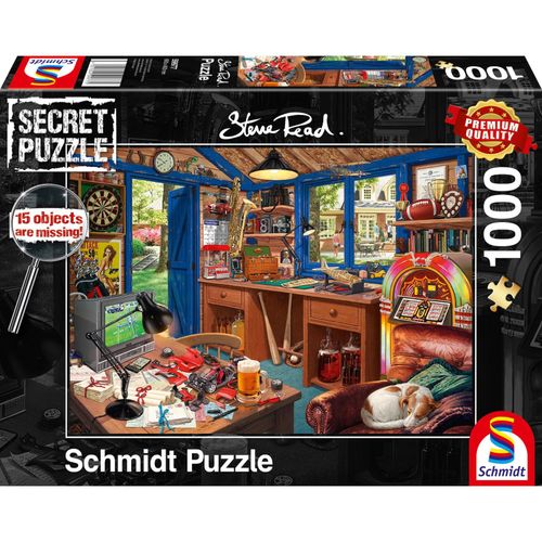 4001504599775 - Puzzle - Secret -Steve Read Fathers Workshop (1000 pcs)