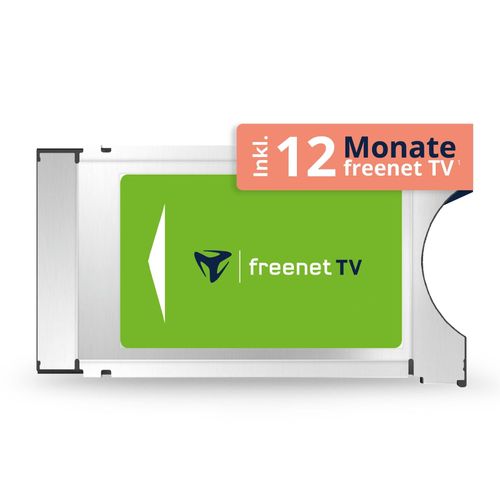 4260475899981 - freenet TV CI+ Modul inkl 12 Monate freenet TV¹ für DVB-T2 HD Antenne bis zu 80 Sender