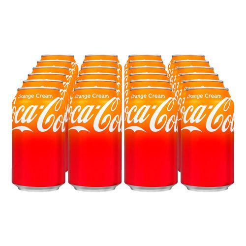 4260301529976 - Coca Cola Orange Cream Soda 0355 Liter 24er Pack