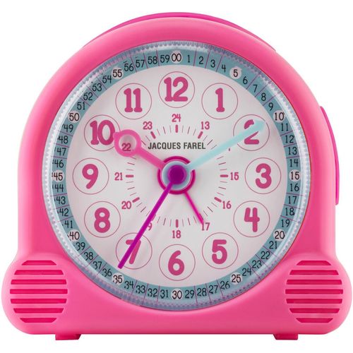 4893135022520 - Kinderwecker JACQUES FAREL Happy Learning ACL 01 rosa Wecker Kinder QuarzweckerLernweckerMädchen GeschenkideeSchulanfang Kinderzimmer 4893135022520 - Kinderwecker JACQUES FAREL Happy Learning ACL 01 rosa Wecker Kinder QuarzweckerLernweckerMädchen GeschenkideeSchulanfang Kinderzimmer