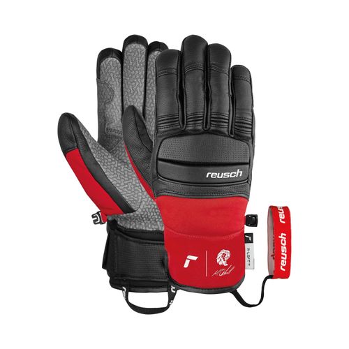 4060485529096 - Skihandschuhe REUSCH Marco Odermatt Damen Gr 10 schwarz (schwarz rot) 60% Polyester 40% Ziegenleder mehrfarbig Sportlich Handschuhe mit winddichter und extra atmungsaktiver Funktion 4060485529096 - Skihandschuhe REUSCH Marco Odermatt Damen Gr 10 schwarz (schwarz rot) 60% Polyester 40% Ziegenleder mehrfarbig Sportlich Handschuhe mit winddichter und extra atmungsaktiver Funktion