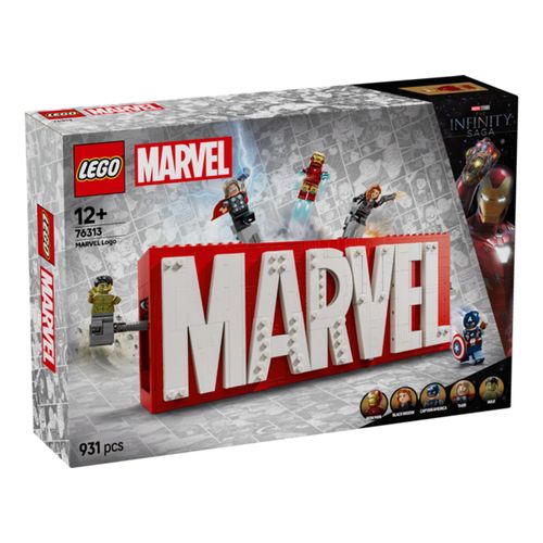 5702017817866 - LEGO Super Heroes Marvel MARVEL Logo & Minifiguren 76313 5702017817866 - LEGO Super Heroes Marvel MARVEL Logo & Minifiguren 76313