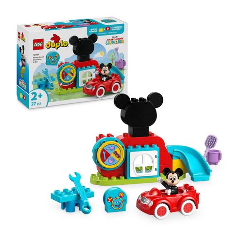 5702017816685 - 10454 DUPLO Disney Mickys Clubhaus und Auto Konstruktionsspielzeug 5702017816685 - 10454 DUPLO Disney Mickys Clubhaus und Auto Konstruktionsspielzeug