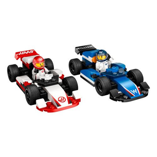 5702017812632 - 60464 City F1 Williams Racing und Haas F1 Rennautos Konstruktionsspielzeug 5702017812632 - 60464 City F1 Williams Racing und Haas F1 Rennautos Konstruktionsspielzeug