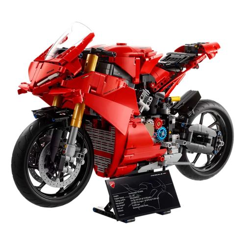 5702017816258 - 42202 Technic Ducati Panigale V4 S Motorrad Konstruktionsspielzeug 5702017816258 - 42202 Technic Ducati Panigale V4 S Motorrad Konstruktionsspielzeug