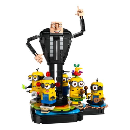 5702017591483 - 75582 Minions Gru und die Minions aus LEGO Steinen Konstruktionsspielzeug 5702017591483 - 75582 Minions Gru und die Minions aus LEGO Steinen Konstruktionsspielzeug