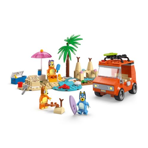 5702017813431 - Konstruktionsspiel 11202 Blueys Beach & Family Car Trip 133 Stücke