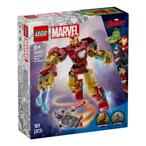 5702017817804 - 76307 Marvel Super Heroes Iron Man Mech vs Ultron Konstruktionsspielzeug 5702017817804 - 76307 Marvel Super Heroes Iron Man Mech vs Ultron Konstruktionsspielzeug