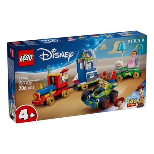 5702017814520 - 43264 Disney Pixar Partyzug und das Auto RC aus Toy Story Konstruktionsspielzeug