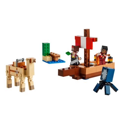 5702017583358 - 21259 Minecraft Die Piratenschiffreise Konstruktionsspielzeug