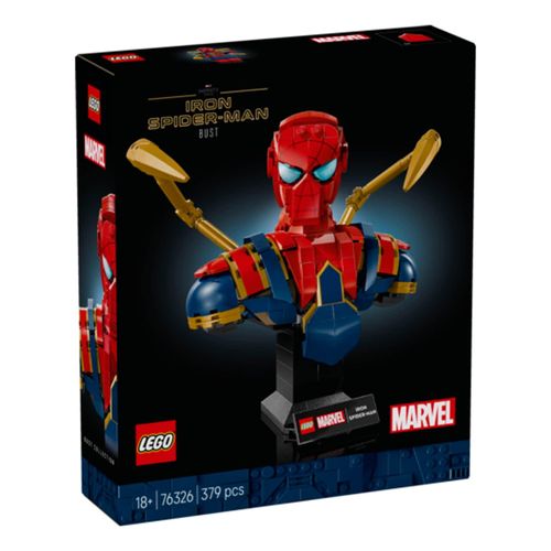 5702017817989 - 76326 Marvel Iron Spider-Man Büste Konstruktionsspielzeug