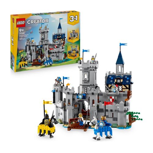 5702017822433 - Construction set CREATOR 31168 Medieval Horse Knight Castle 1371 Pieces 5702017822433 - Construction set CREATOR 31168 Medieval Horse Knight Castle 1371 Pieces