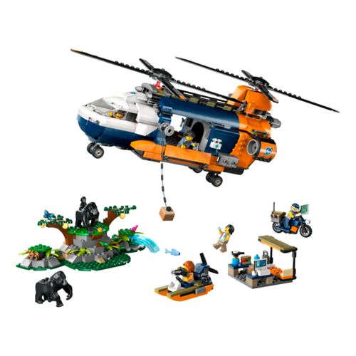 5702017590820 - Construction set 60437 Jungle Explorer Helicopter Base Camp Multicolour 5702017590820 - Construction set 60437 Jungle Explorer Helicopter Base Camp Multicolour