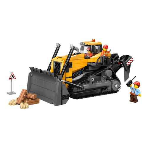 5702017812656 - 60466 City Gelber Bulldozer mit Frontlader Konstruktionsspielzeug
