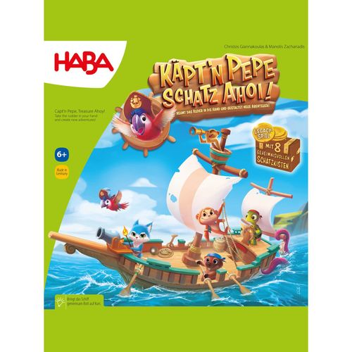 4010168264707 - Käpt?n Pepe Schatz ahoi! Brettspiel 4010168264707 HABA 4010168264707 - Käpt?n Pepe Schatz ahoi! Brettspiel 4010168264707 HABA