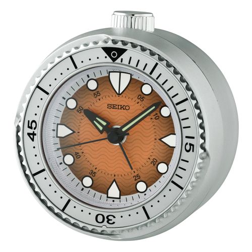 4517288701919 - Quarzwecker SEIKO silber (silberfarben) Wecker Reisewecker Schlafzimmer durchlaufende Sekunde Leuchtzeiger 4517288701919 - Quarzwecker SEIKO silber (silberfarben) Wecker Reisewecker Schlafzimmer durchlaufende Sekunde Leuchtzeiger