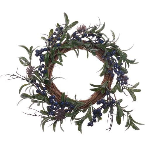 8721037638166 - Deko-Kranz BLAUBEEREN