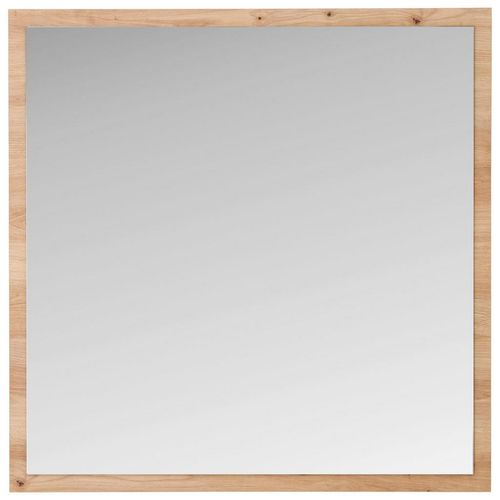 9010585759348 - Carryhome Wandspiegel Eiche Artisan Glas Holzwerkstoff quadratisch 80x80x2 cm senkrecht und waagrecht montierbar Spiegel Wandspiegel 9010585759348 - Carryhome Wandspiegel Eiche Artisan Glas Holzwerkstoff quadratisch 80x80x2 cm senkrecht und waagrecht montierbar Spiegel Wandspiegel