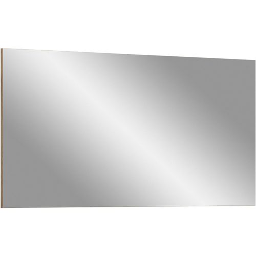 4069745397222 - Wandspiegel INOSIGN braun (evoke oak nachbildung) B120cm H64cm T2cm Spanplatte Spiegel Oran Spiegel Evoke Oak große Spiegelfläche rahmenlos