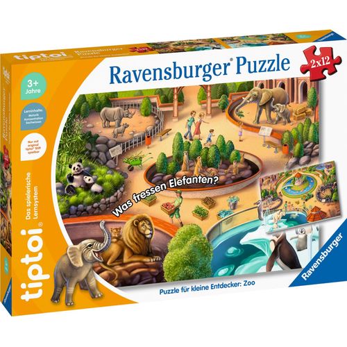 4005556001385 - Rav tiptoi Puzzle für kl Entdecker Zoo 00138 (00138) - Ravensburger