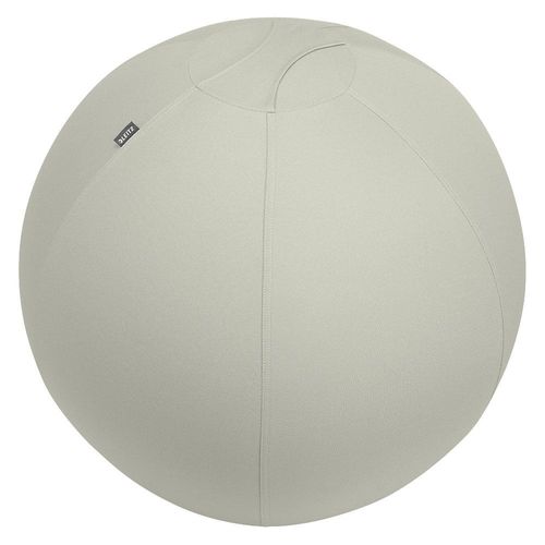 4002432134786 - Ergo Ergonomischer Sitzball 6543 Stoppfunktion Design Tragegriff Waschbar 75 cm Bis zu 150 kg Hellgrau