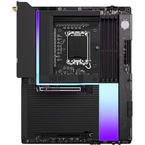 5056547206196 - NZXT N9 Z890 Black Mainboard - Intel Z890 - Intel LGA1851 socket - DDR5 RAM - ATX