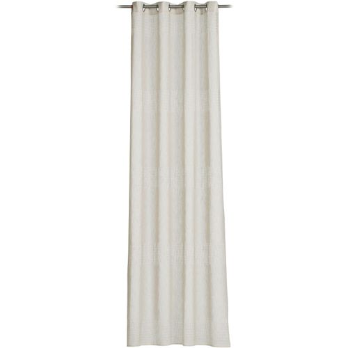 4021626366451 - Vorhang GÖZZE Marrakesch - Ösenschal Gardinen Gr 245 cm Ösen 140 cm grau (taupe) Ösen Gardine HxB 245x140 transparentes Gewebe inkl Querstreifen 4021626366451 - Vorhang GÖZZE Marrakesch - Ösenschal Gardinen Gr 245 cm Ösen 140 cm grau (taupe) Ösen Gardine HxB 245x140 transparentes Gewebe inkl Querstreifen