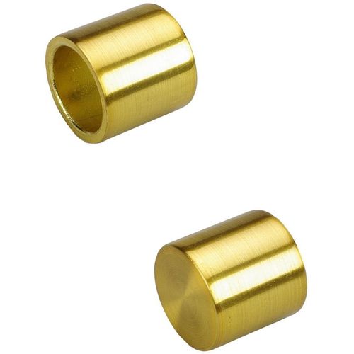 4016318166808 - Gardinenstangen-Endstück Cap gold (goldfarben matt) L2cm Ø16cm Gardinenstangenendstücke für Gardinenstangen Ø 16 mm 4016318166808 - Gardinenstangen-Endstück Cap gold (goldfarben matt) L2cm Ø16cm Gardinenstangenendstücke für Gardinenstangen Ø 16 mm